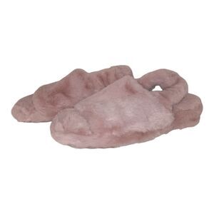 Rachel Rachel Roy Pink Fuzzy Slippers
